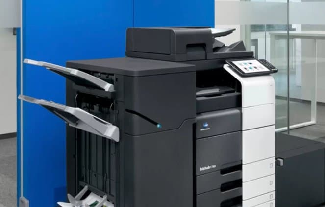 Konica Minolta multifunction office printer